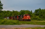 8898 leads CN 562 at Petit Metis